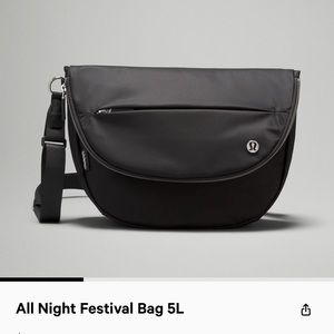 All Night Festival Bag 5L Brand New without tags lululemon crossbody Bag